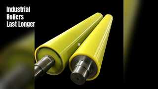 Trwała odporność na zużycie przemysłowe rolek PU