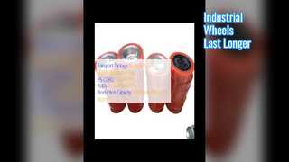 Trwałe koła poliuretanowe o wytrzymałości przemysłowej 90A